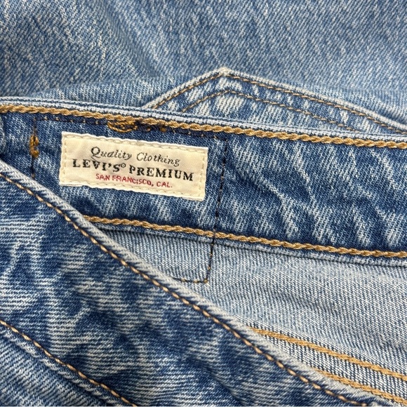 {Levi's} "Low Pitch Straight" Premium Quality Loose Relaxed Stretch Denim Jeans - Picture 7 of 9
